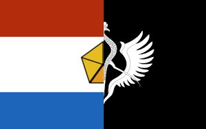 The Free Planets Alliance flag merged with the Imperial flag